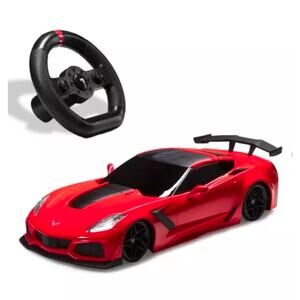 Sharper Image Toy RC Corvette ZR1 Real Drive Gravity Sensor Remote Control Car